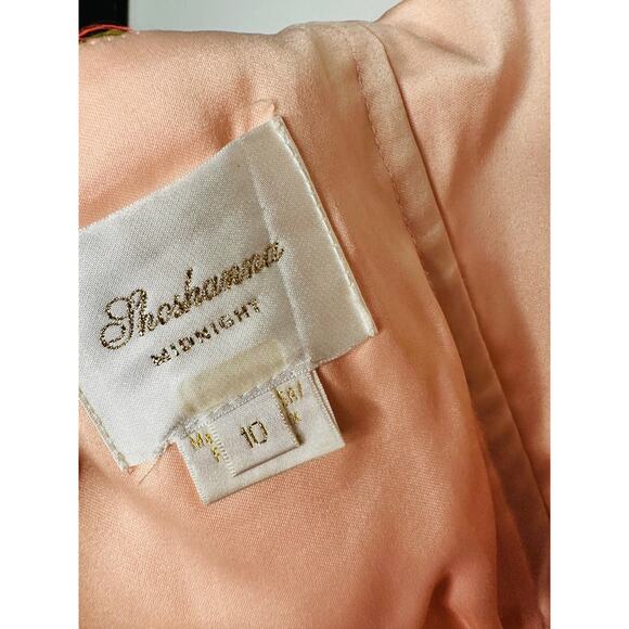 SHOSHANNA Multicolor Floral Cotton Blend Statement Bow Tie Merlin Dress Size 10 - Picture 10 of 15